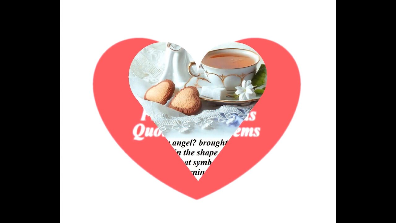 Good morning my angel, I brought your breakfast, have a brighter day! [Message] [Quotes and Poems]