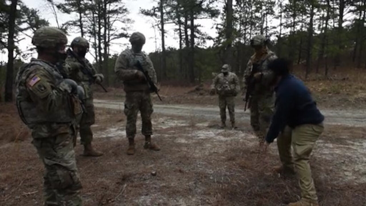 Civil Affairs Soldiers Conduct CIED Training B-roll