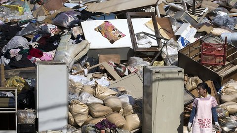 Japan Prepares For Typhoon Following Deadly Heatwave, Mudslides