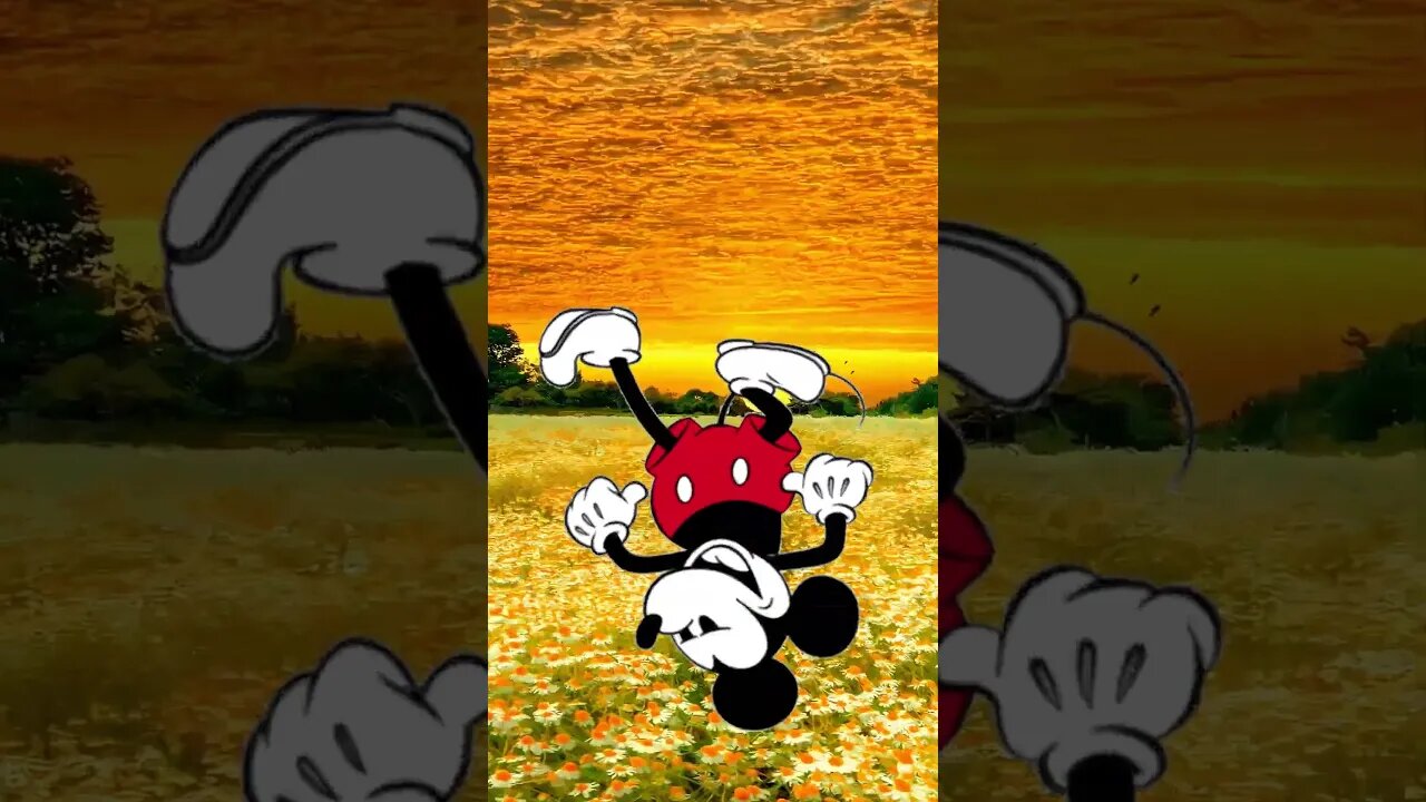 Mickey Mouse Plays Out In The Sun to Long! 🌞