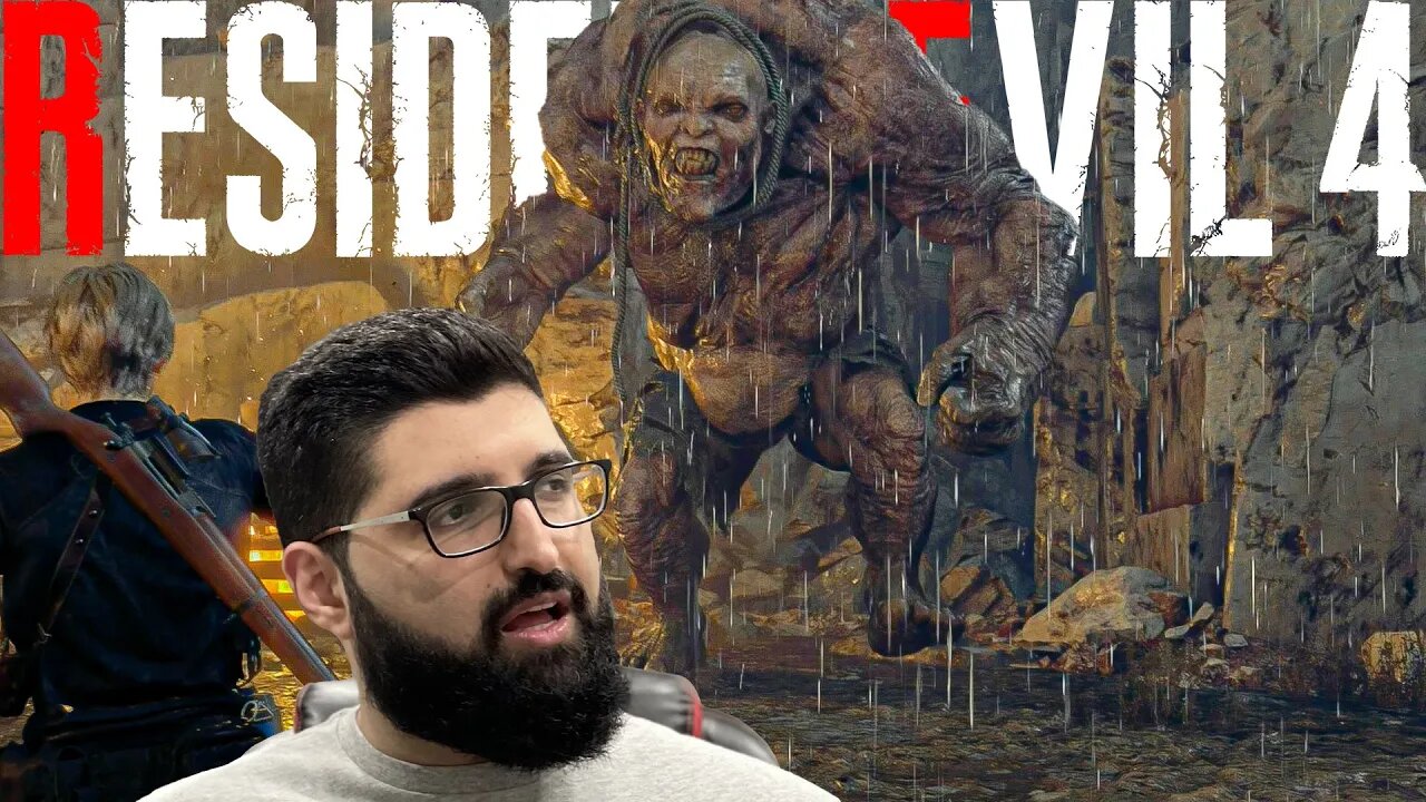 RE Love Their Giants...El Gigante Boss | Resident Evil 4 Remake Blind Playthrough | Part 4 | PS5