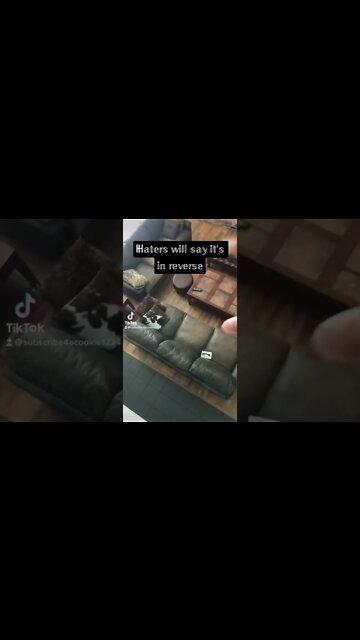 Haters will say its in reverse