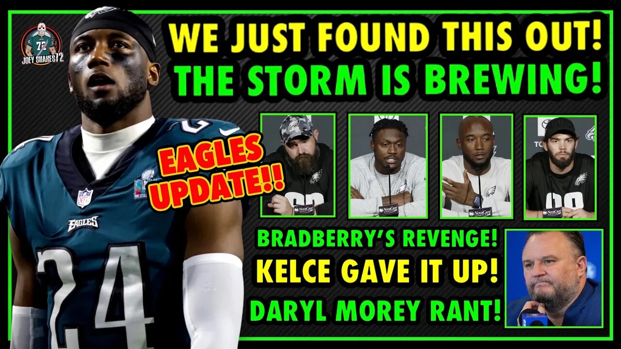 EAGLES NEWS WE NEEDED TO HEAR! WHAT WE JUST FOUND OUT! THIS IS GOING TO BE WILD! DARYL MOREY OMG!