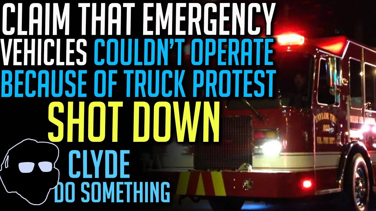 Claims of Emergency Vehicles Halted Shot Down in Testimony - Fuel Trucks are Safe