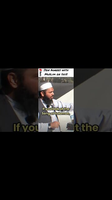 Jewish man agrees with muslim ✡ Muhammad is in your Scriptures