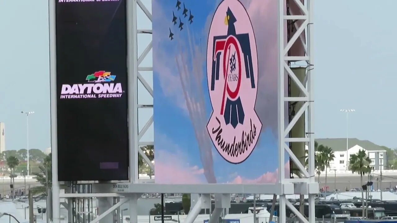 NASCAR Daytona 500 Feb. 2023 US Air Force Thunderbirds Flyover and more (4 of 7)