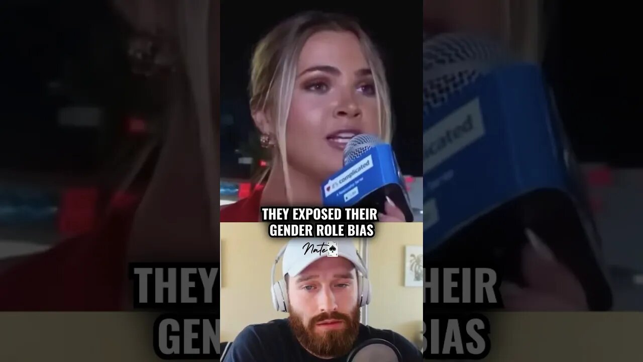 They exposed what they really think about gender roles..