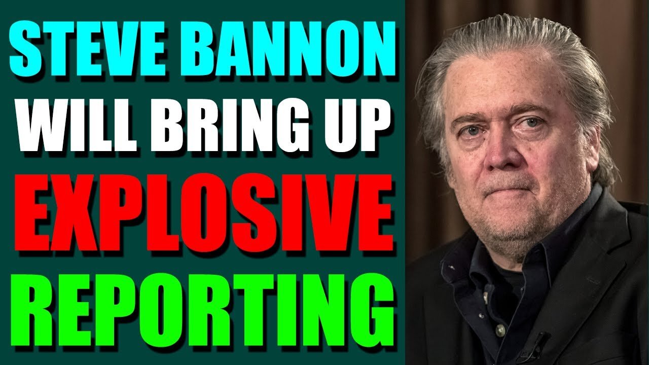 UPDATES COMING IN THE NEXT 24H - STEVE BANNON WILL BRING UP EXPLOSIVE REPORTING - TRUMP NEWS