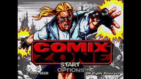 SEGA Genesis - Comix Zone [1995]