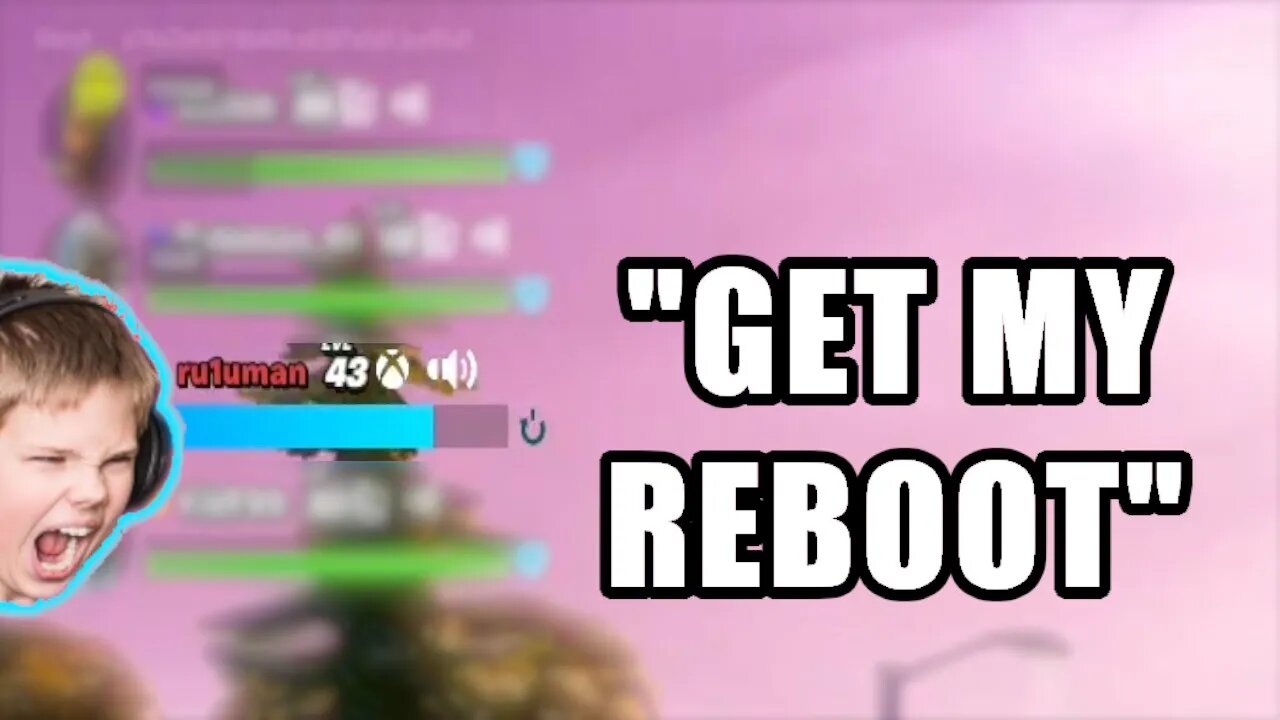 I PLAYED WITH A SQUEAKER AND IT DIDN'T GO WELL - fortnite
