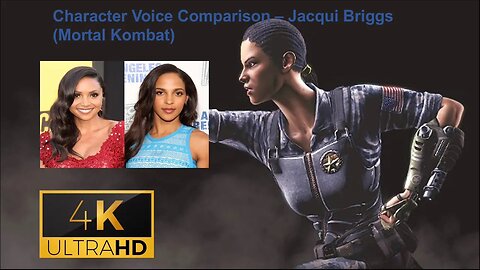 Character Voice Comparison - Jacqui Briggs (Mortal Kombat)