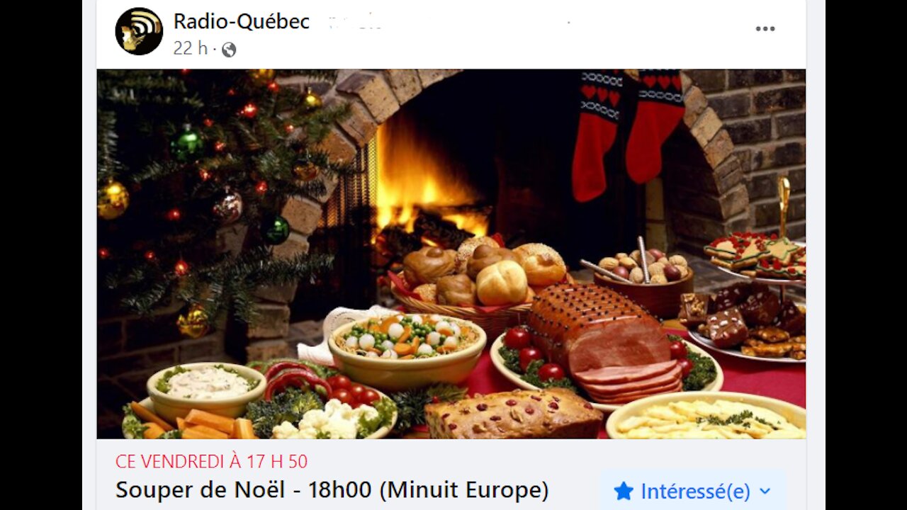 📌 Le souper de Noël de 🆁adio-🆀uébec !!!