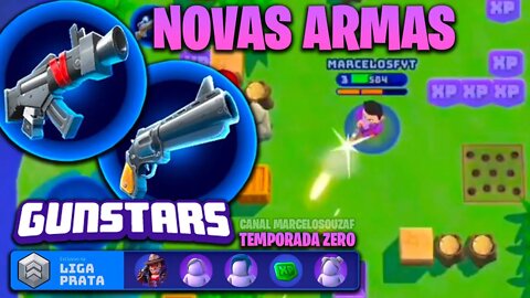 Gunstars | Testando a SMG e Magnum | Prata na Temporada Zero