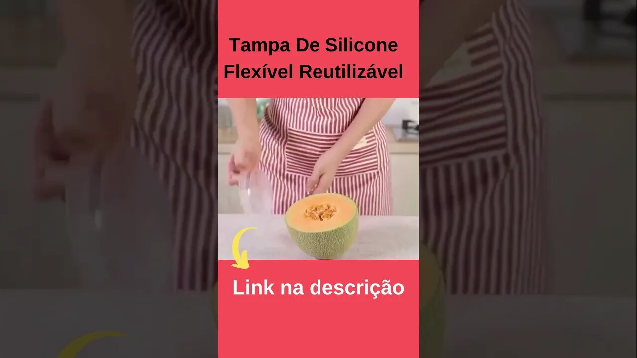 Tampa De Silicone Flexível Reutilizável Kit 6 Unidades