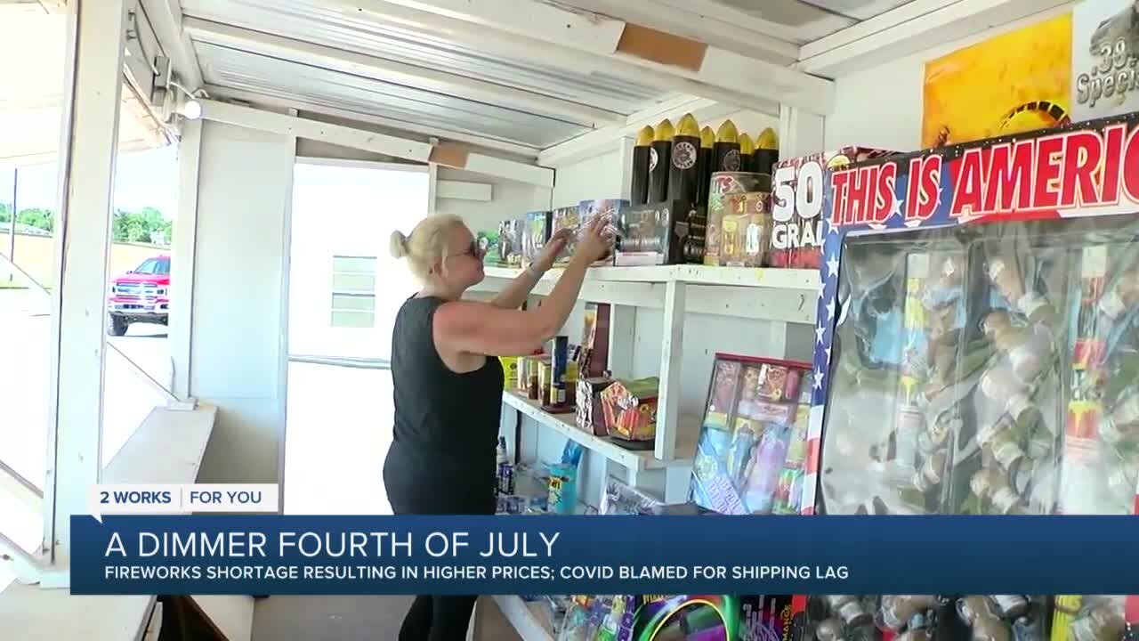 4th of July Fireworks Shortage: shop-owners urging customers to BUY NOW