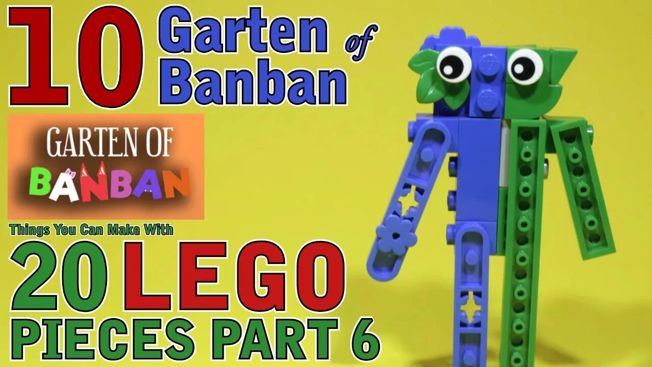 10 Garten of Banban things you can make with 20 Lego Pieces Part 6