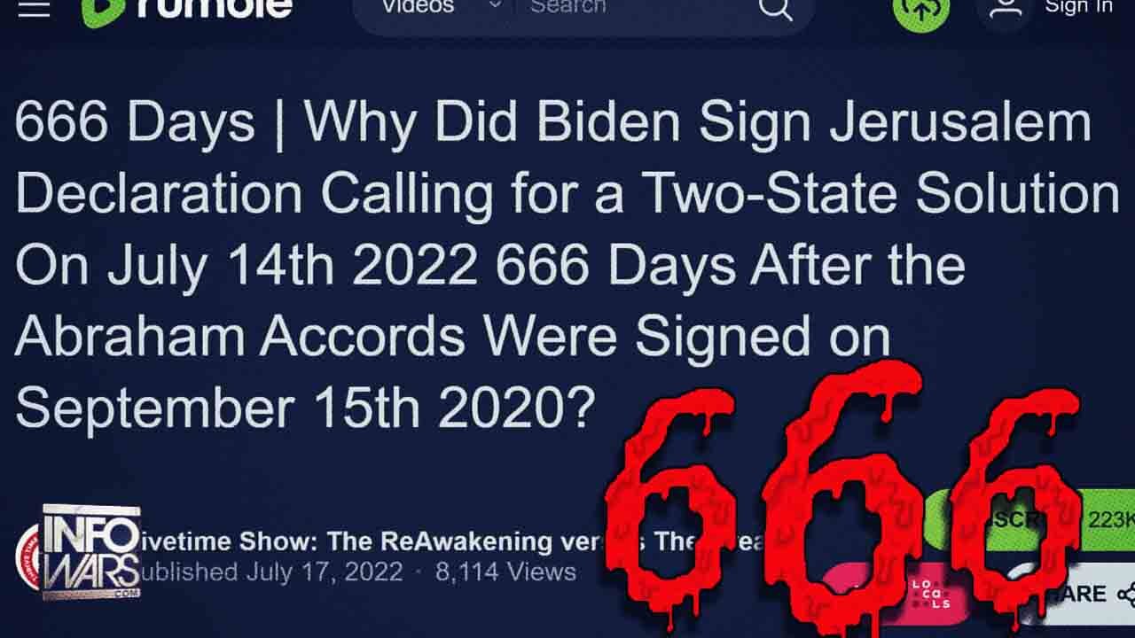 HIGHLIGHTS - Biden Honors Satan With 666 Days