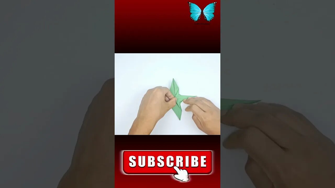 Lets Make an Origami Dragonfly #origamipapercraft #papercraft #paperart #craft