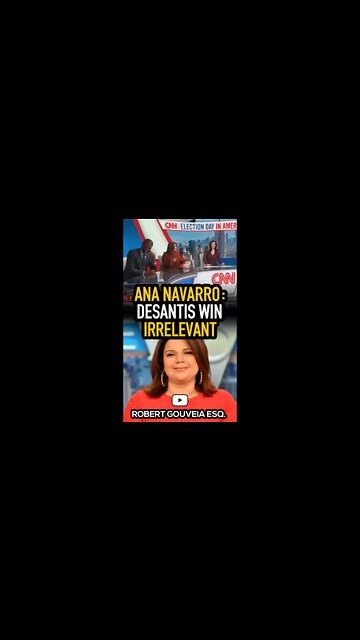 Ana Navarro: DeSantis Win Is IRRELEVANT #shorts