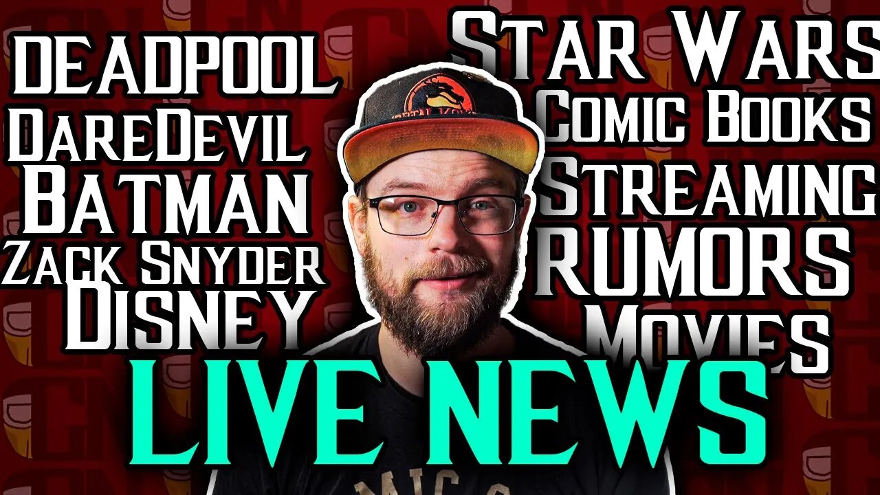 LIVE (re-upload) Pop Culture News Headlines | Week In Nerdom