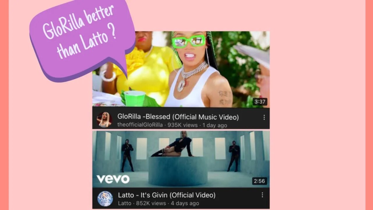 GloRilla “Blessed” VS Latto “It’s Giving” | Latto No “Star Power” | Cardi B