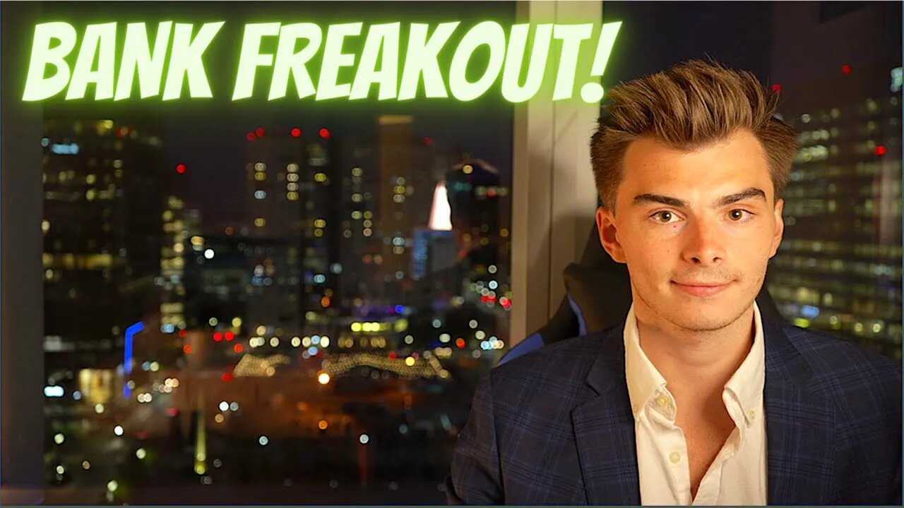 BANKING SYSTEM FREAKOUT! - STOCK MARKET LIVE WITH SHORT THE VIX!