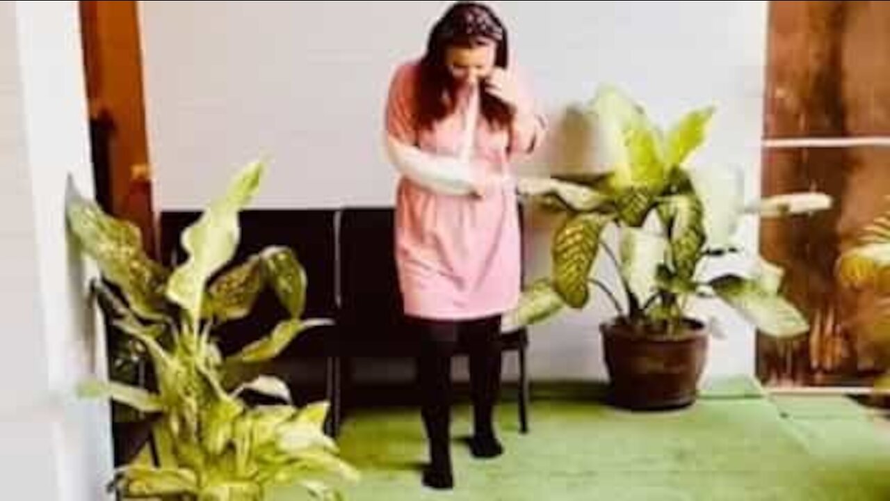 Woman learns to walk again after serious accident