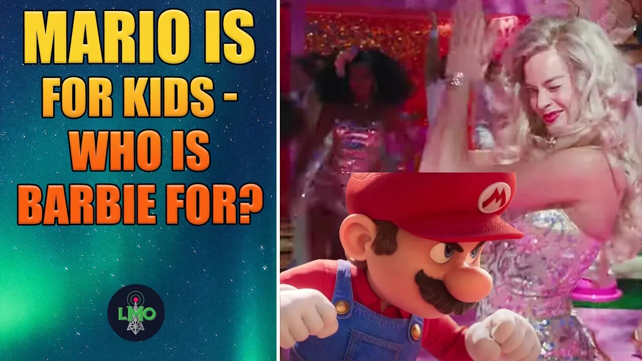 MARIO BROS Is For Kids... Who Is BARBIE For?