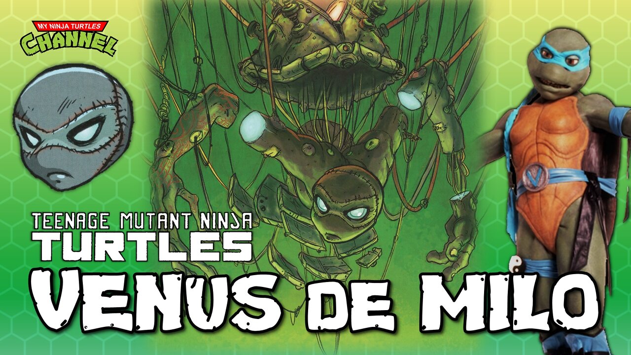 Venus De Milo RETURNS in Ninja Turtles IDW Comic Books