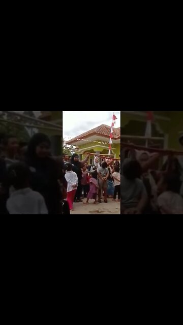 17 agustus lomba makan kerupuk #shorts #17agustus #lombaagustusan #lomba