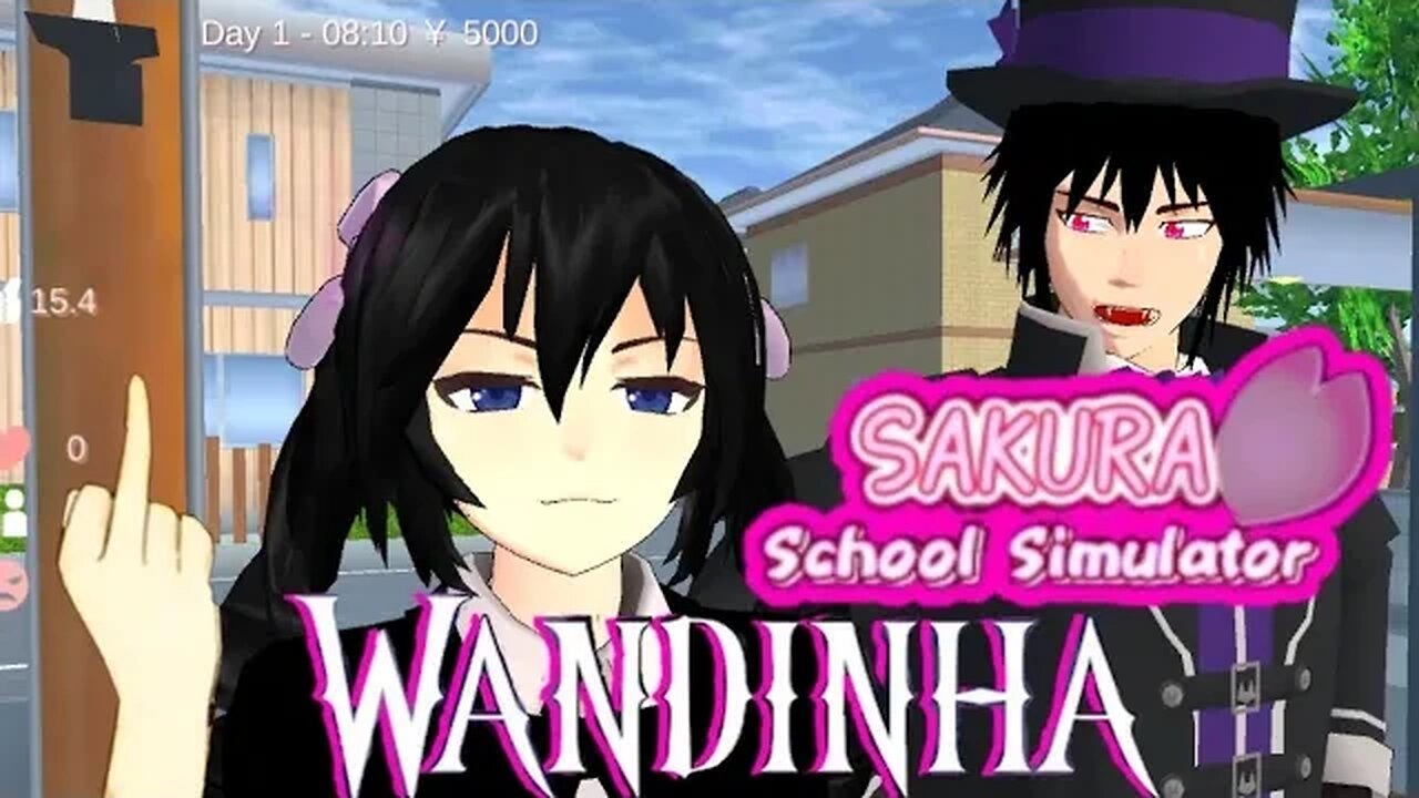 🦇 WANDINHA - SAKURA SCHOOL SIMULADOR 🦇