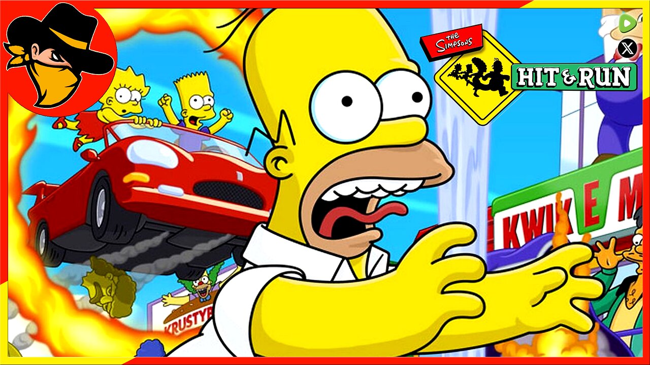 🟡LIVE | BANDIT PLAYS! | THE SIMPSONS: HIT & RUN🚗