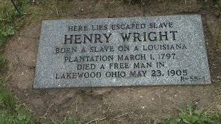 Former slave honored with new headstone at Algers Cemetery