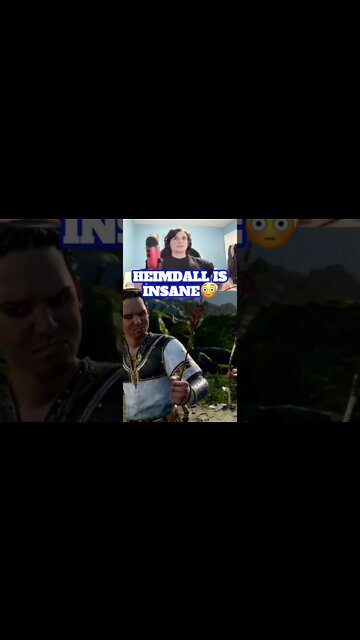 Thor Saves Atreus With His Beer Belly⁉️😂 | #shorts #godofwarragnarok #gaming