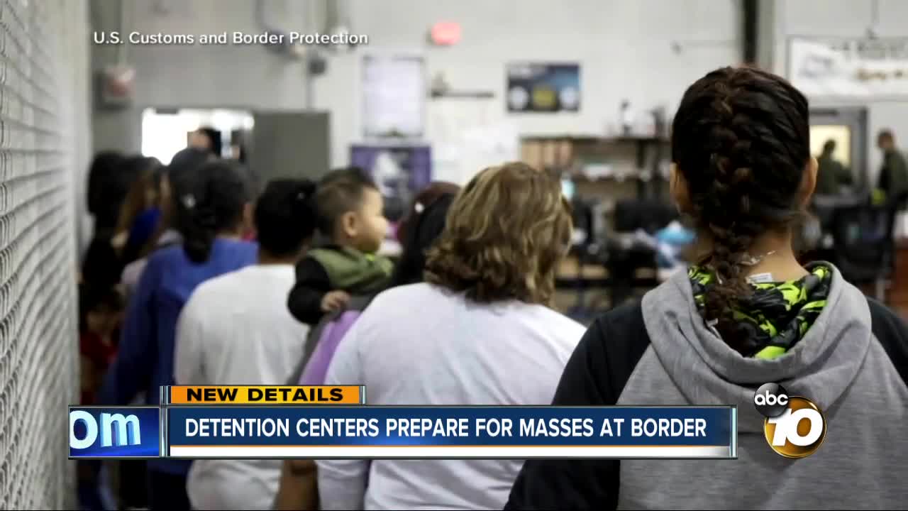 detention centers prepare for masses at border