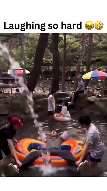 When you try to chill, but life has other plans! 😂💦 #TooFunny #LaughOutLoud