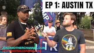 EP 1: LEAVING AUSTIN, TX | STOP THE STEAL CARAVAN