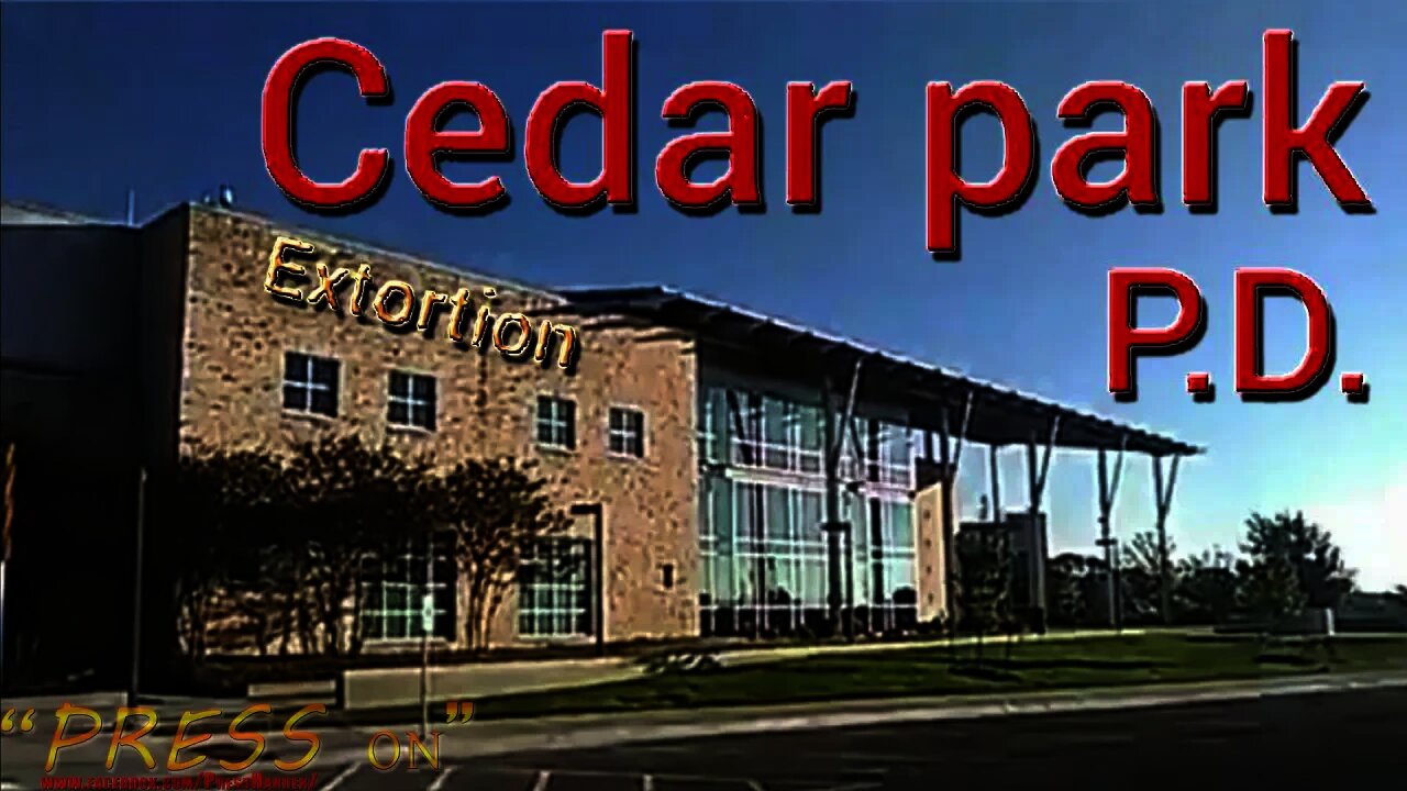 Cedar Park PD SERVES themselves,... As usual.