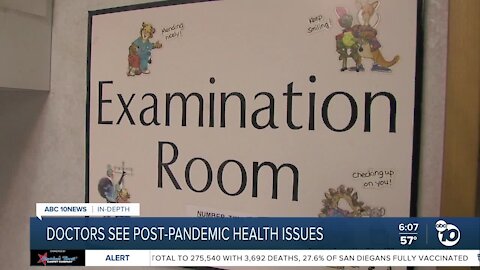 Doctors see post-pandemic health issues