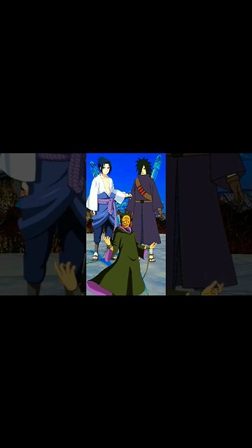 Madara VS Sasuke VS Obito - WHO IS STRONGEST??.#shorts