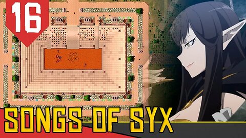 Grande ARENA PARA GLADIADORES - Songs of Syx Tilapia #16 [Gameplay Português PT-BR]