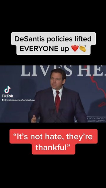 Ron DeSantis responds to Charlie Crist saying his voters have hate in their hearts Biden | Bongino