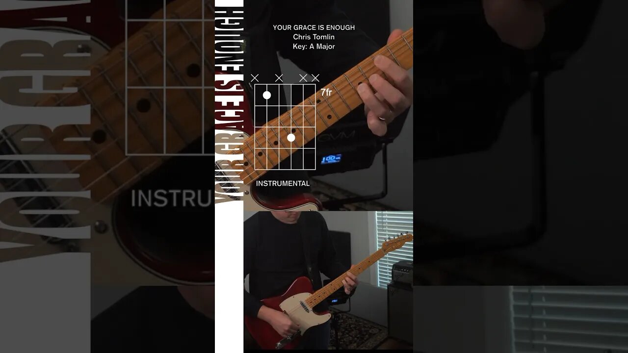 🎸 Your Grace Is Enough by Chris Tomlin Electric Guitar Lesson #worshiptutorials #christianmusic