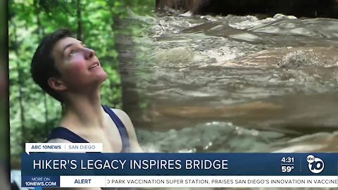 San Diego hiker's legacy inspires bridge