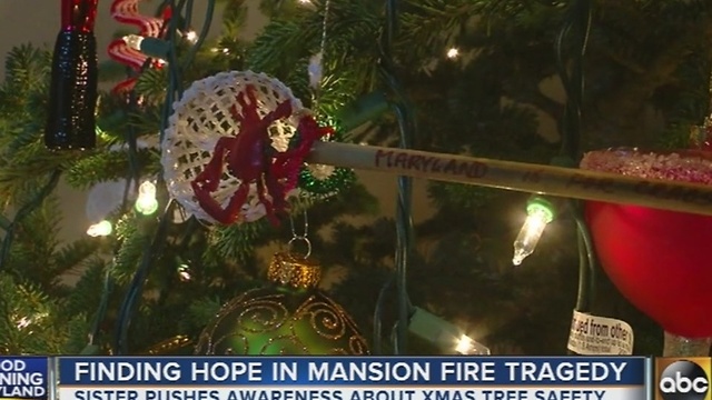 Common Voices organization pushes for Christmas tree fire safety