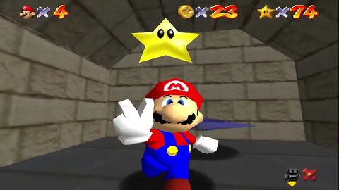 Super Mario 64 star 74