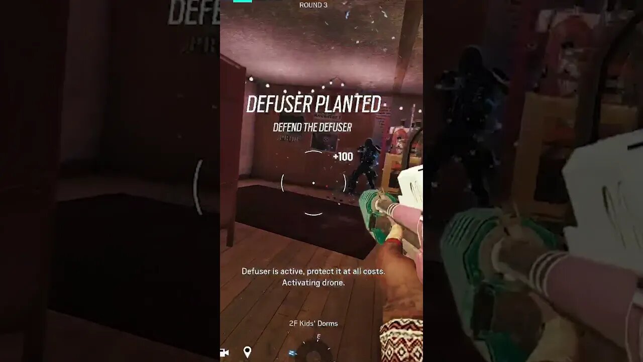 Poor Castle locked himself #rainbowsixsiege #r6moments #funnygameplay #operationheavymettle