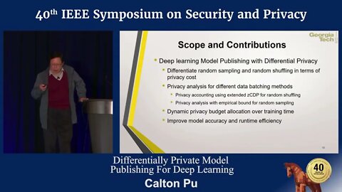 Differentially Private Model Publishing For Deep Learning