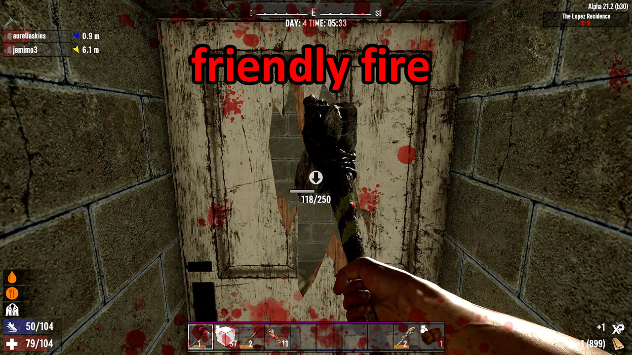 7D2D | friendly fire | 30 12 23 |with Jen and oliva| VOD|