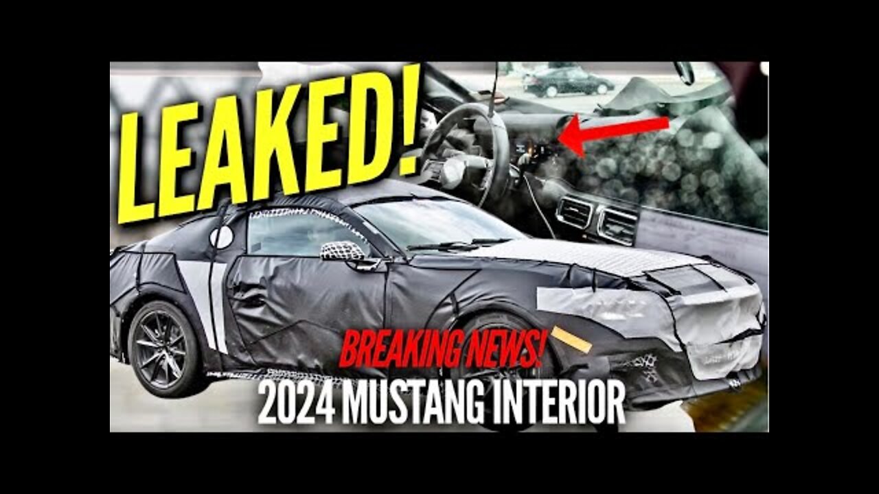 ALL NEW 2024 FORD MUSTANG S650 INTERIOR OFFICIALLY LEAKED *BREAKING NEWS!